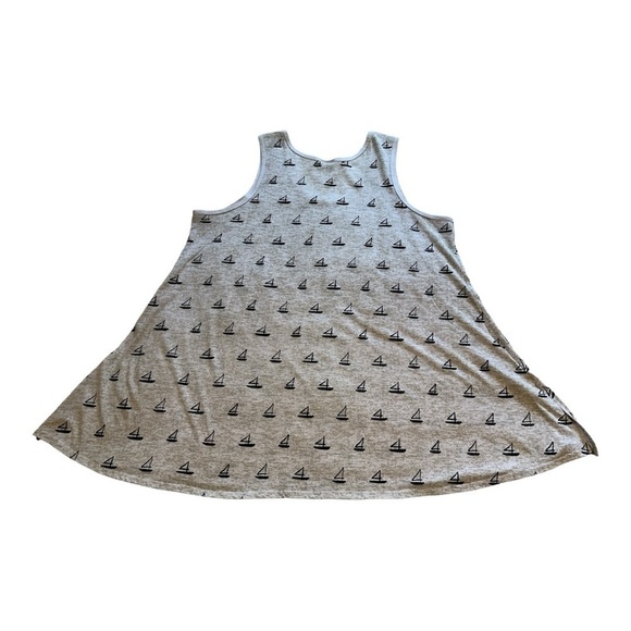 LuLaRoe Tank Top | Nautical Print | Size 3X - Picture 2 of 7